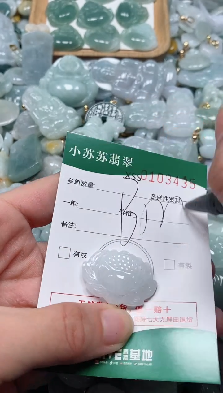 【闪购商品】翡翠颈饰未镶嵌闪购商品0103435