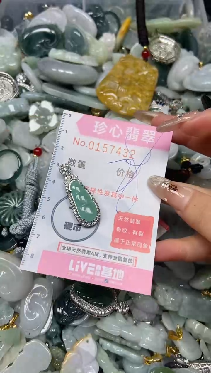 【闪购商品】翡翠颈饰未镶嵌闪购0157432