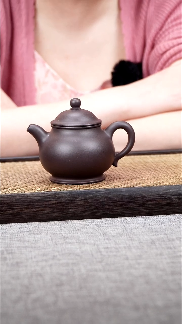 茶壶紫砂高潘  天青  200cc