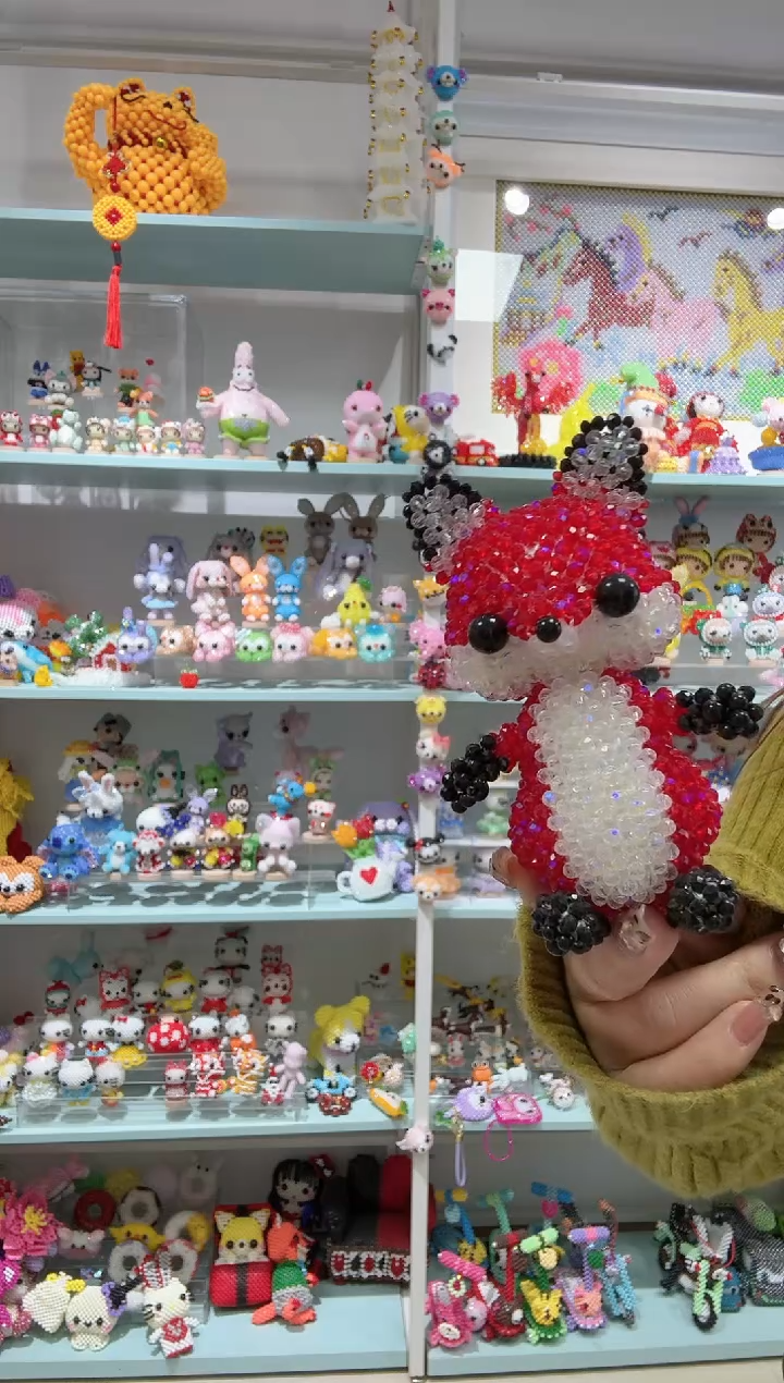 玻璃24016卡4水晶站姿护理材料包1套大红色