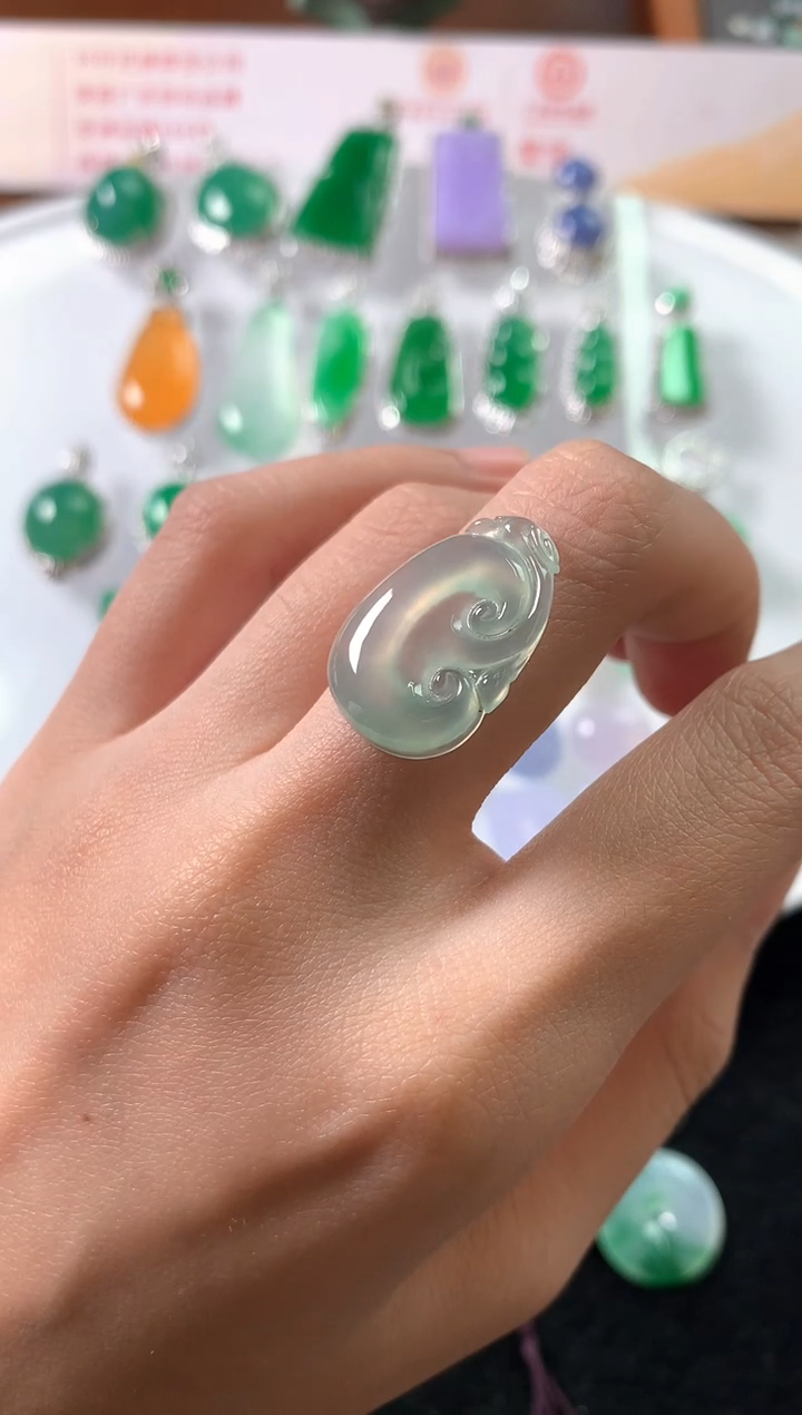 未镶嵌定制翡翠裸石（镶嵌定制）