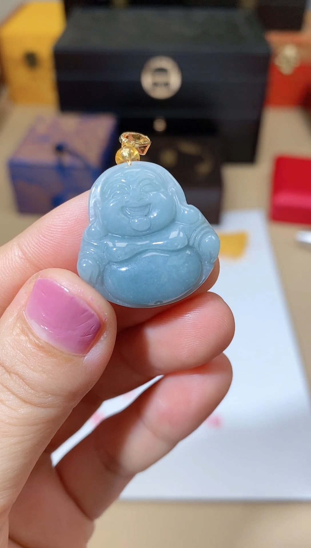 【闪购商品】翡翠颈饰未镶嵌天然A货翡翠