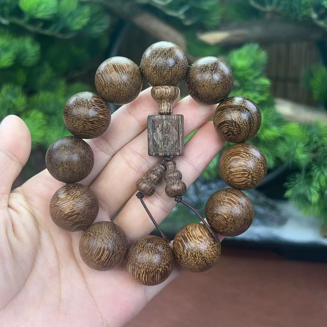 2.0 檀香+方牌手串【1416】