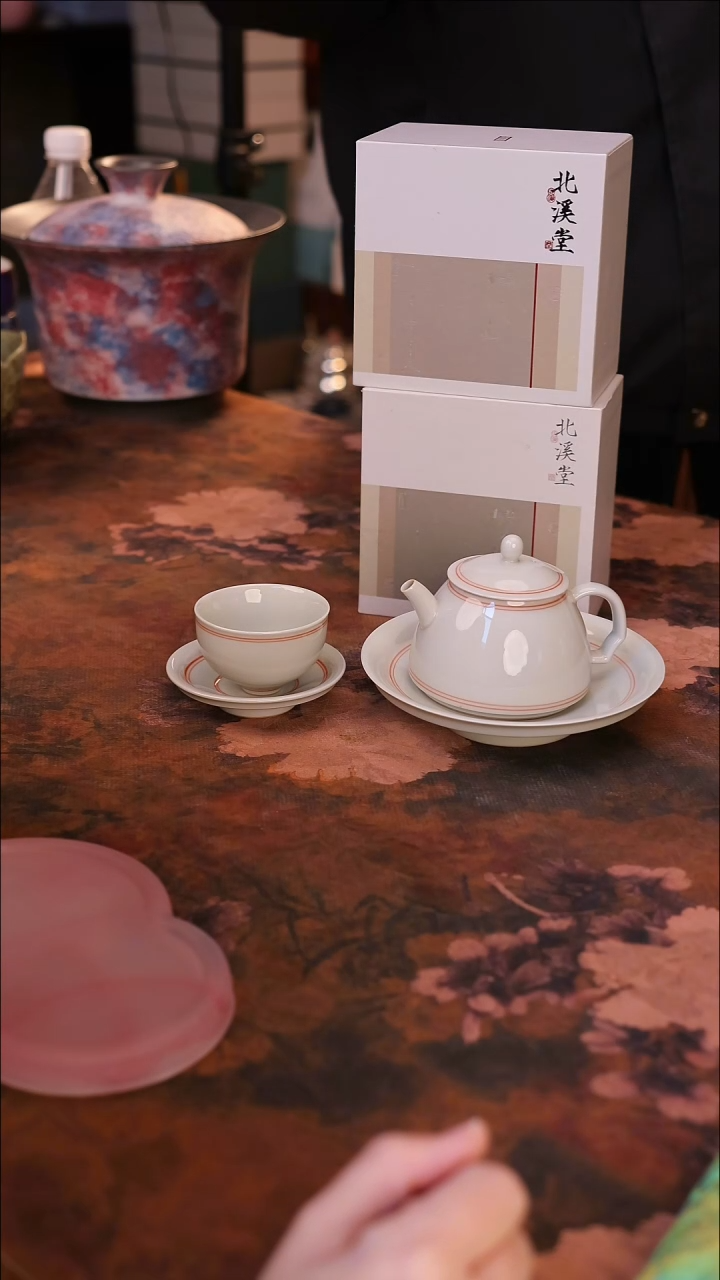 【闪购商品】陶瓷茶具（无礼盒无茶盘）@@A5164