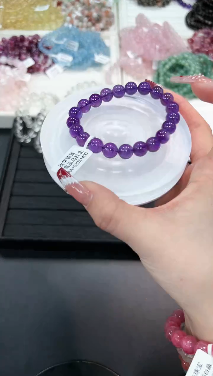 【闪购商品】水晶手串未镶嵌54a多样性发其一/1条默认微瑕