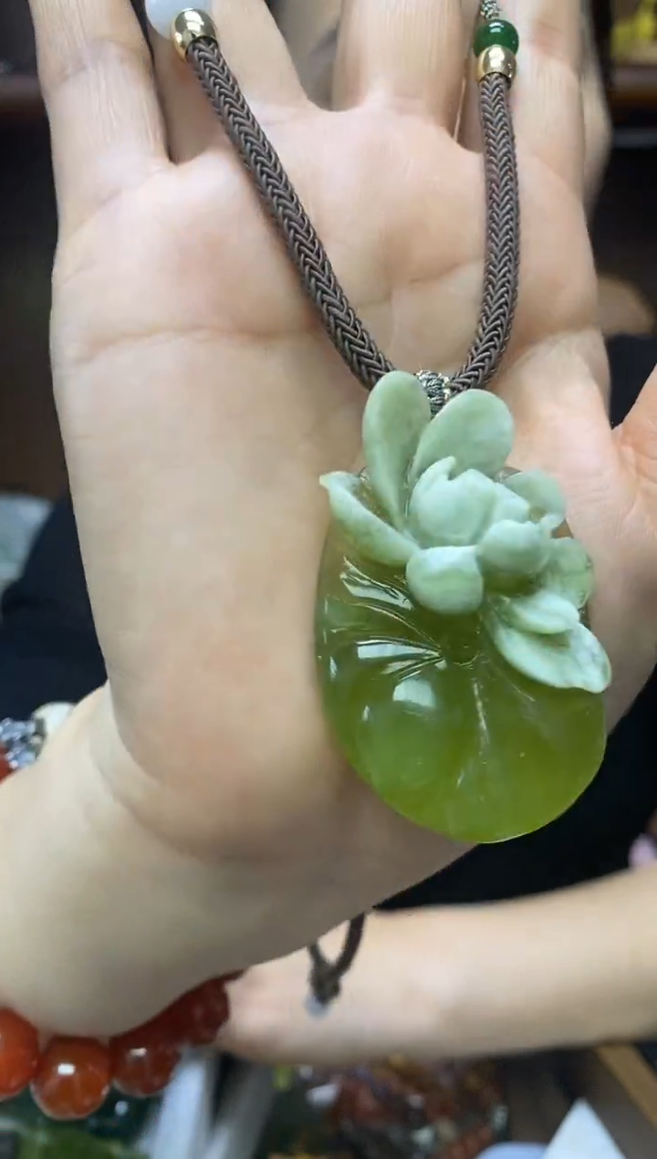 【闪购商品】岫玉吊坠未镶嵌·