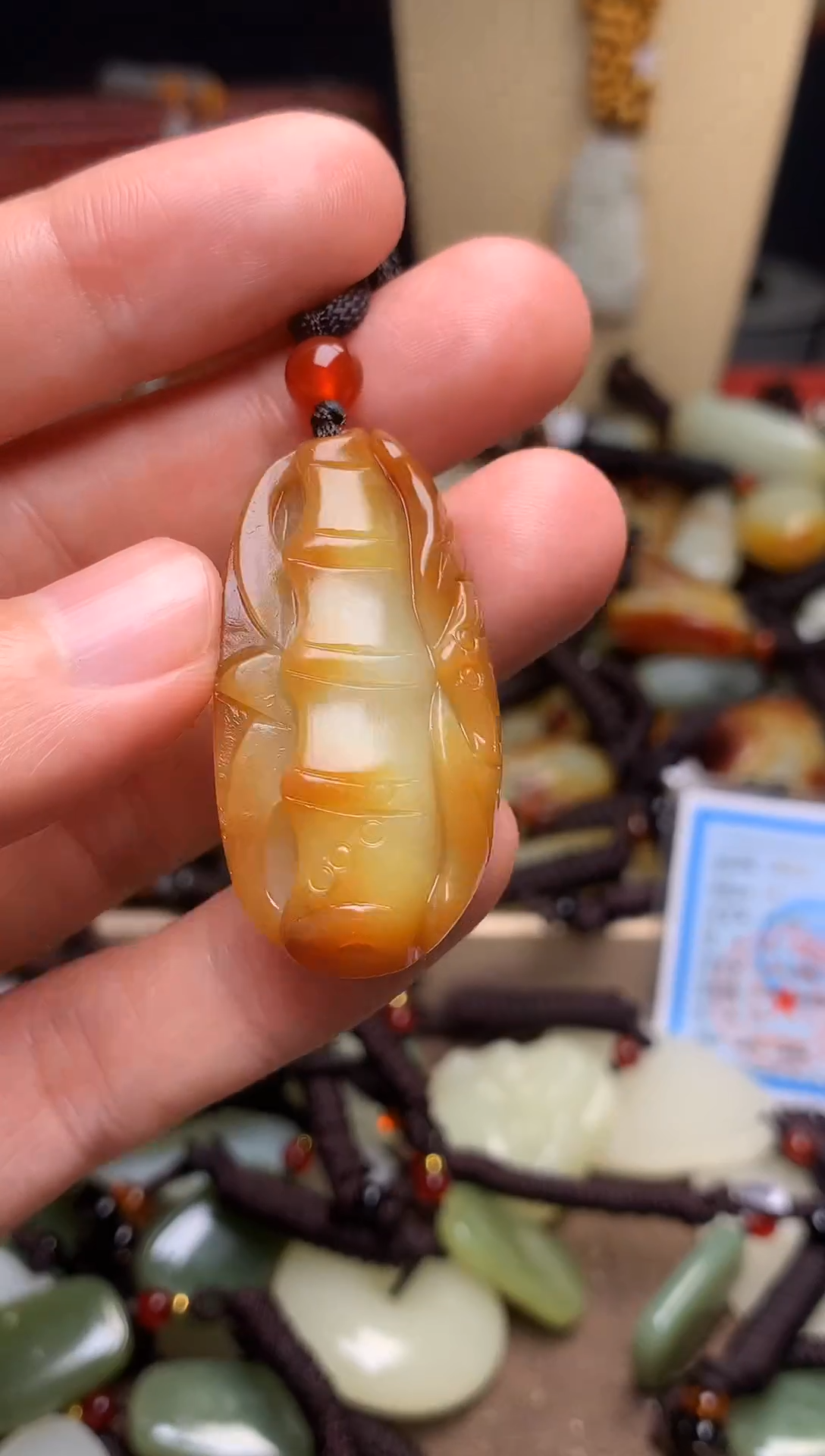 颈饰未镶嵌和田玉新疆料青海料清水和田玉吊坠