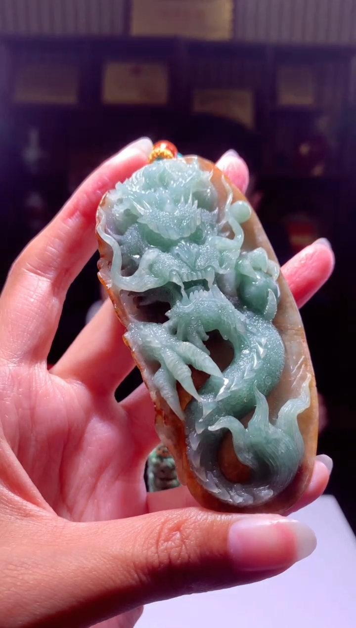 【闪购商品】定制翡翠未镶嵌挂件发货（拍一发一）