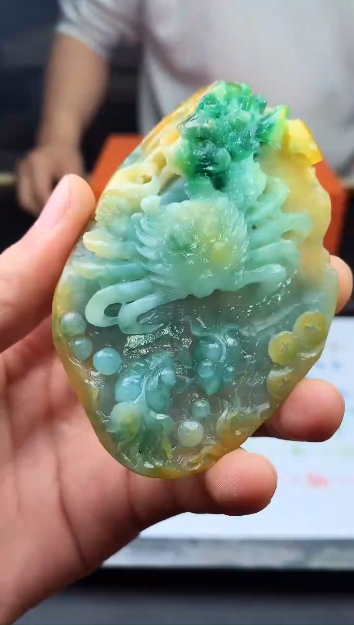 未镶嵌定制翡翠天然A货翡翠拍一发一