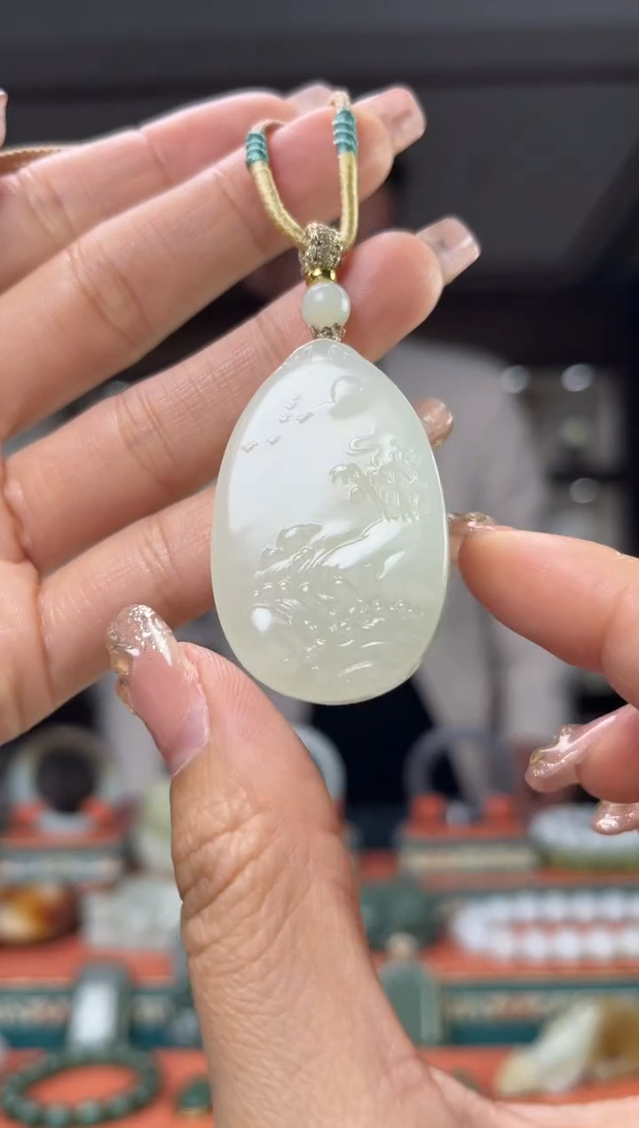 【闪购商品】和田玉颈饰未镶嵌佩佩