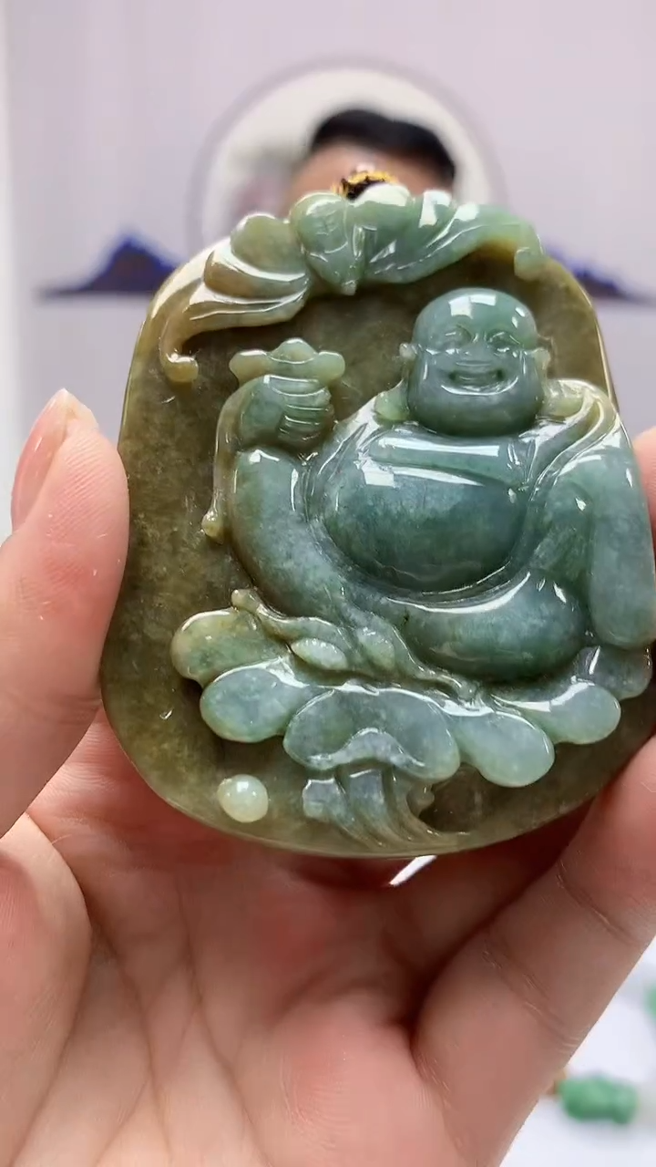 【闪购商品】定制翡翠未镶嵌4969ms-毛货145佛公