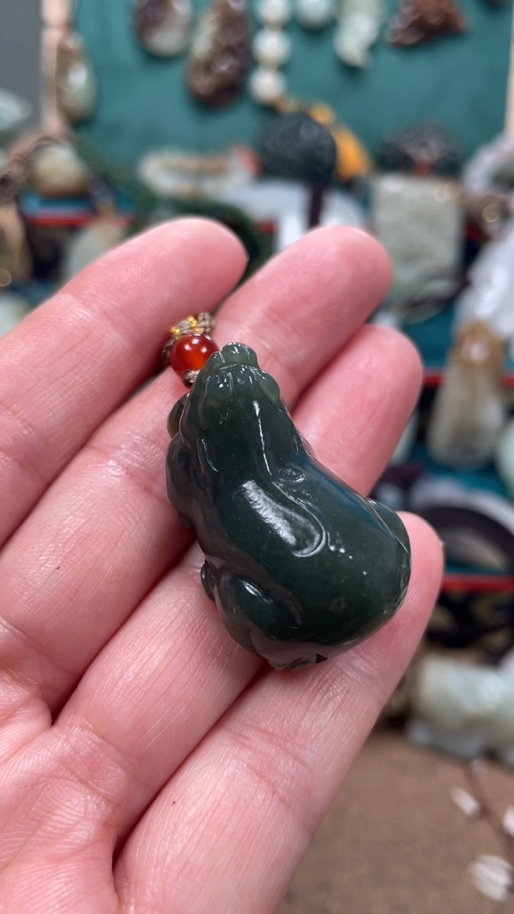 未镶嵌和田玉挂件0007
