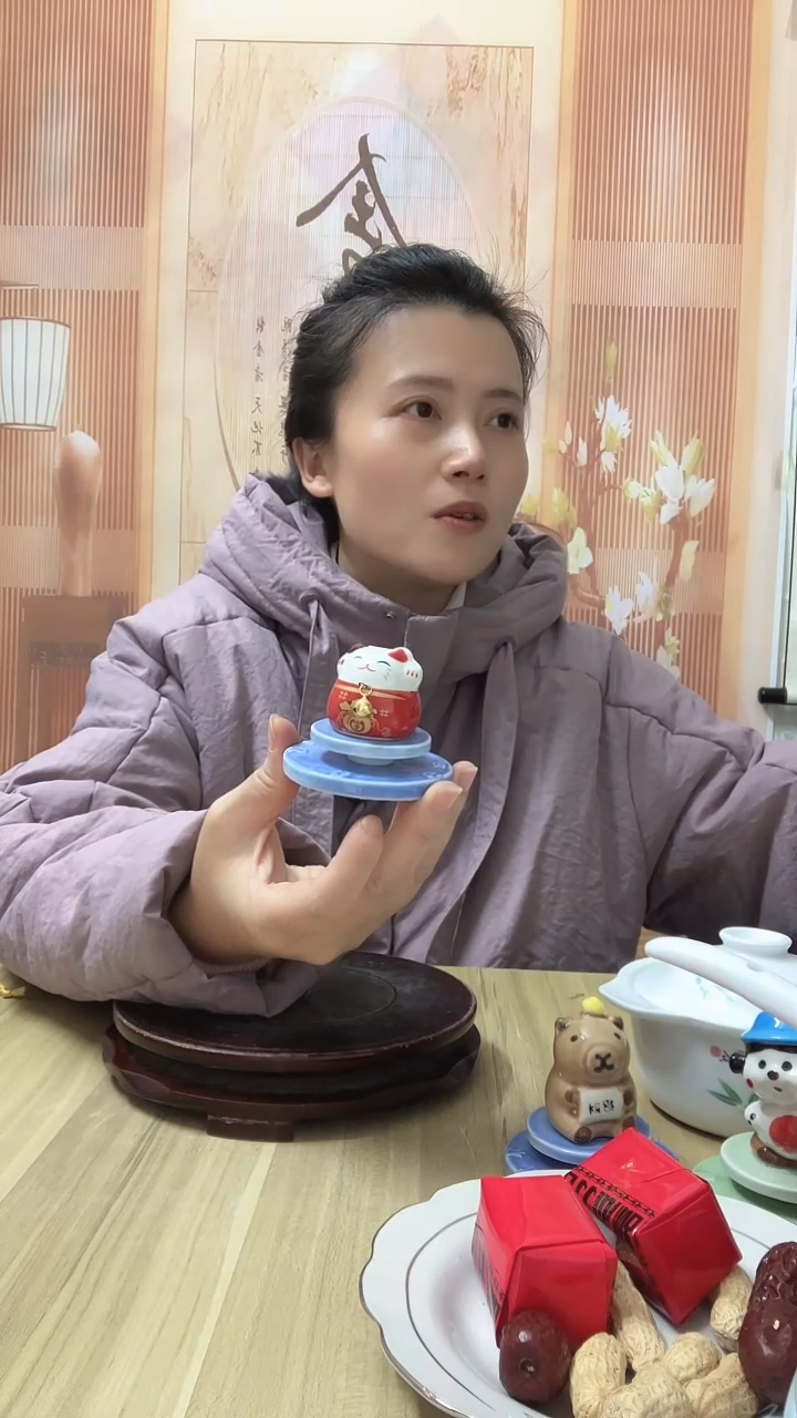 茉**茶招财猫 转转一个