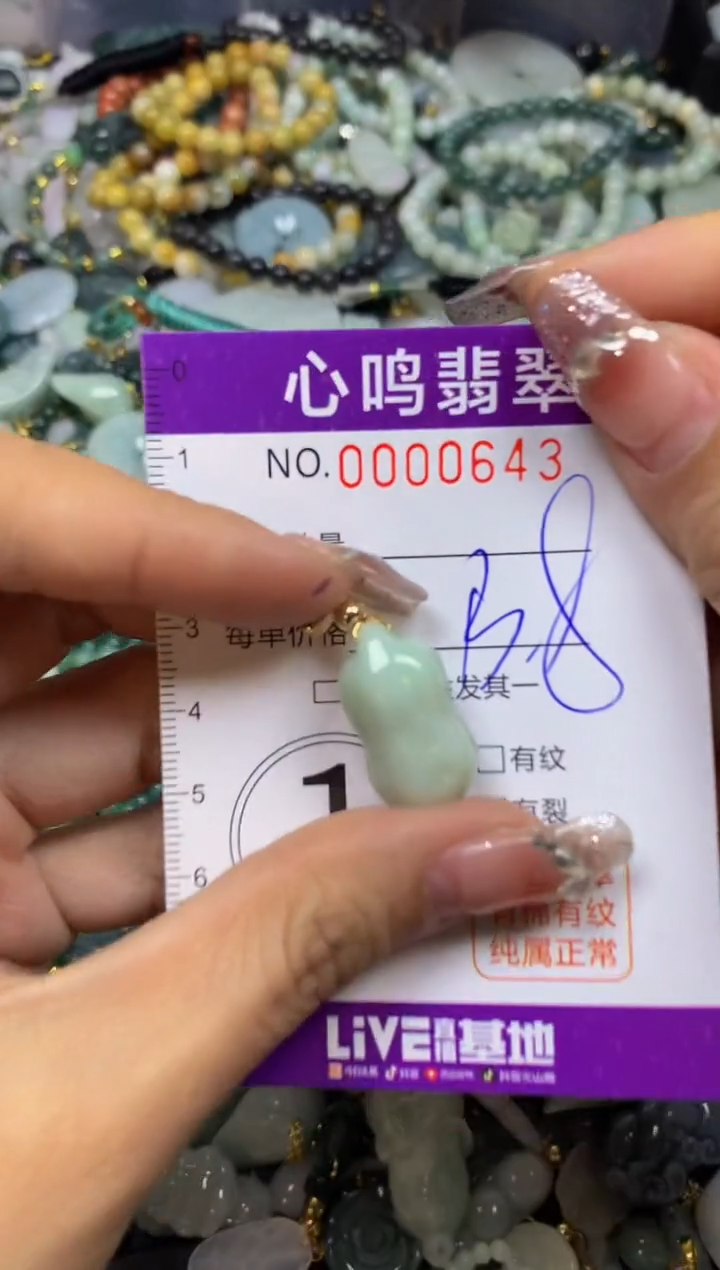 【闪购商品】翡翠颈饰未镶嵌闪购00643