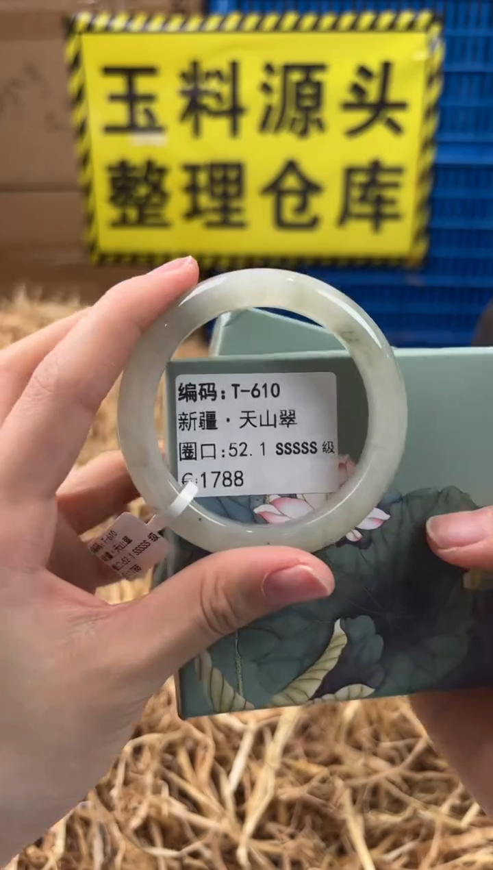 未镶嵌手镯石英质玉T-610