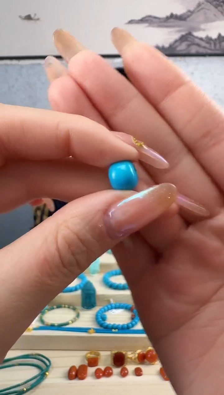 【闪购商品】绿松石1未镶嵌10mm1.37