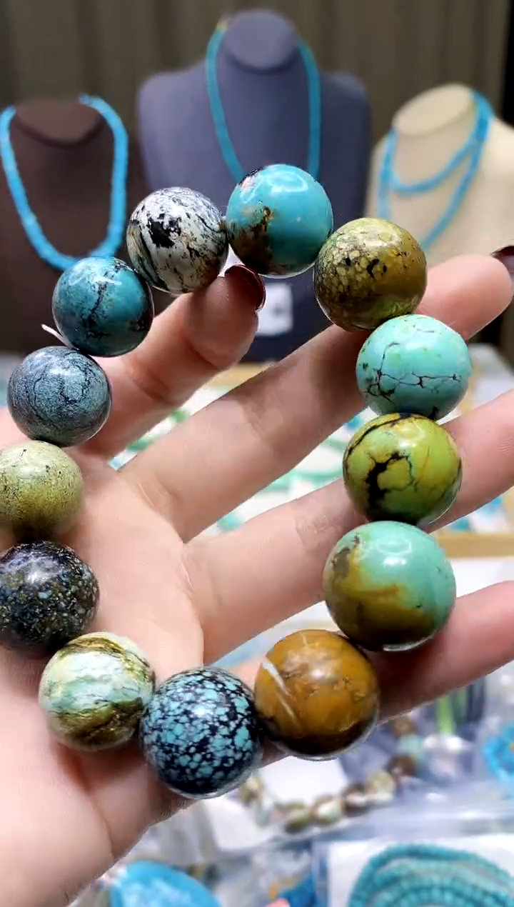 【闪购商品】绿松石手串未镶嵌565