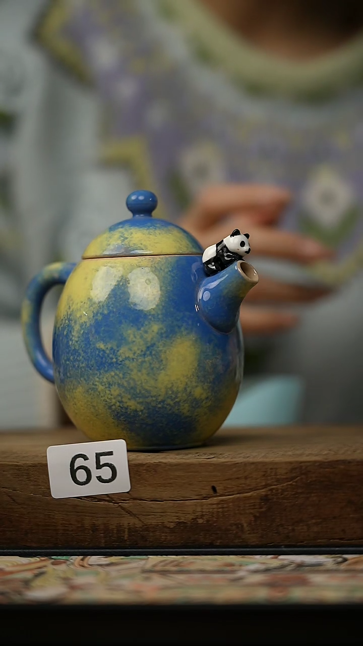 【闪购商品】瓷片趴趴熊系列·设计师贰渔手作