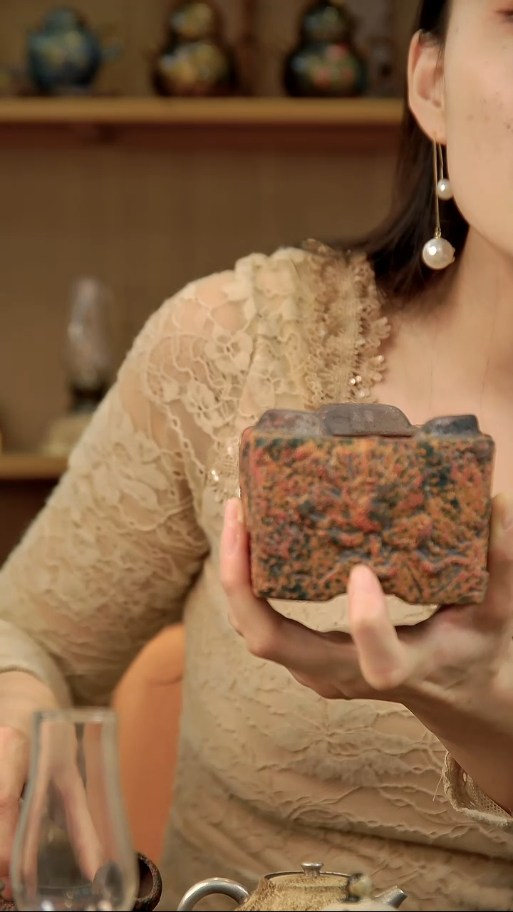  言野手作 七彩温茶炉