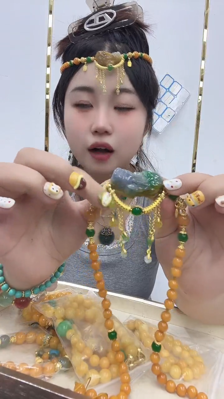 玛瑙/玉髓颈饰合金3062皮休