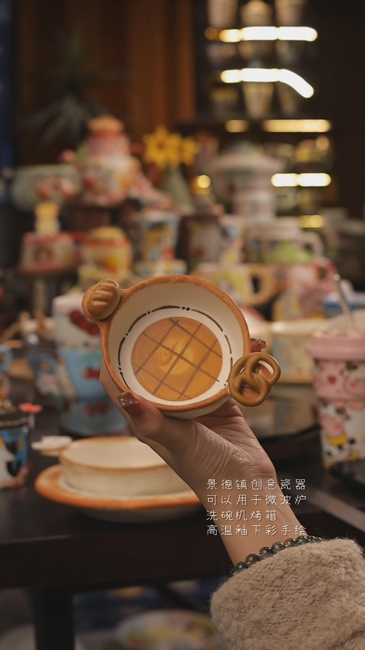 景德镇釉下彩绘设计师款式陶瓷