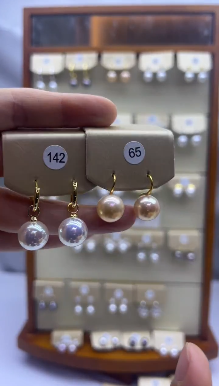 未镶嵌耳饰淡水珍珠142+65