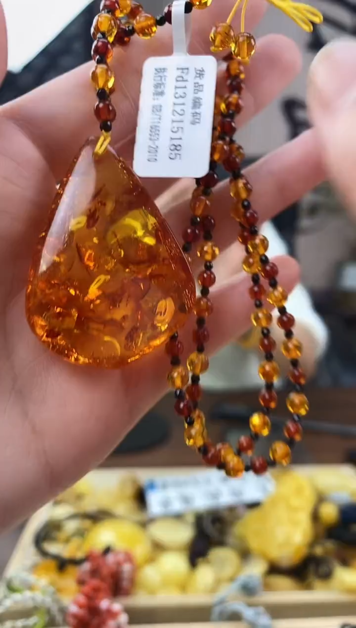 裸石琥珀未镶嵌天然琥珀蜜蜡