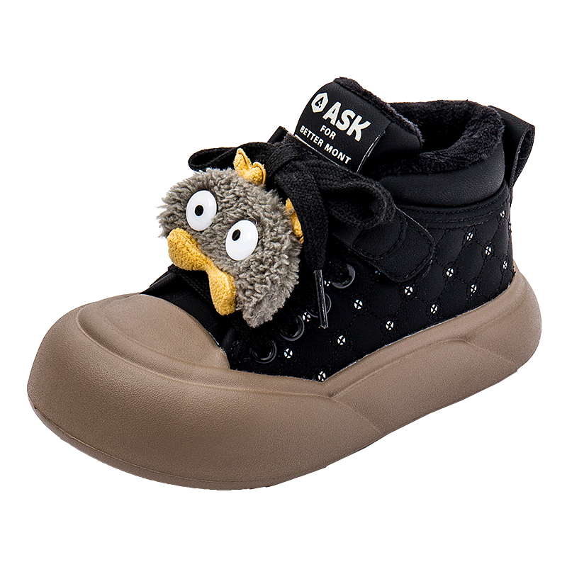 儿童加绒板鞋AXS24D012