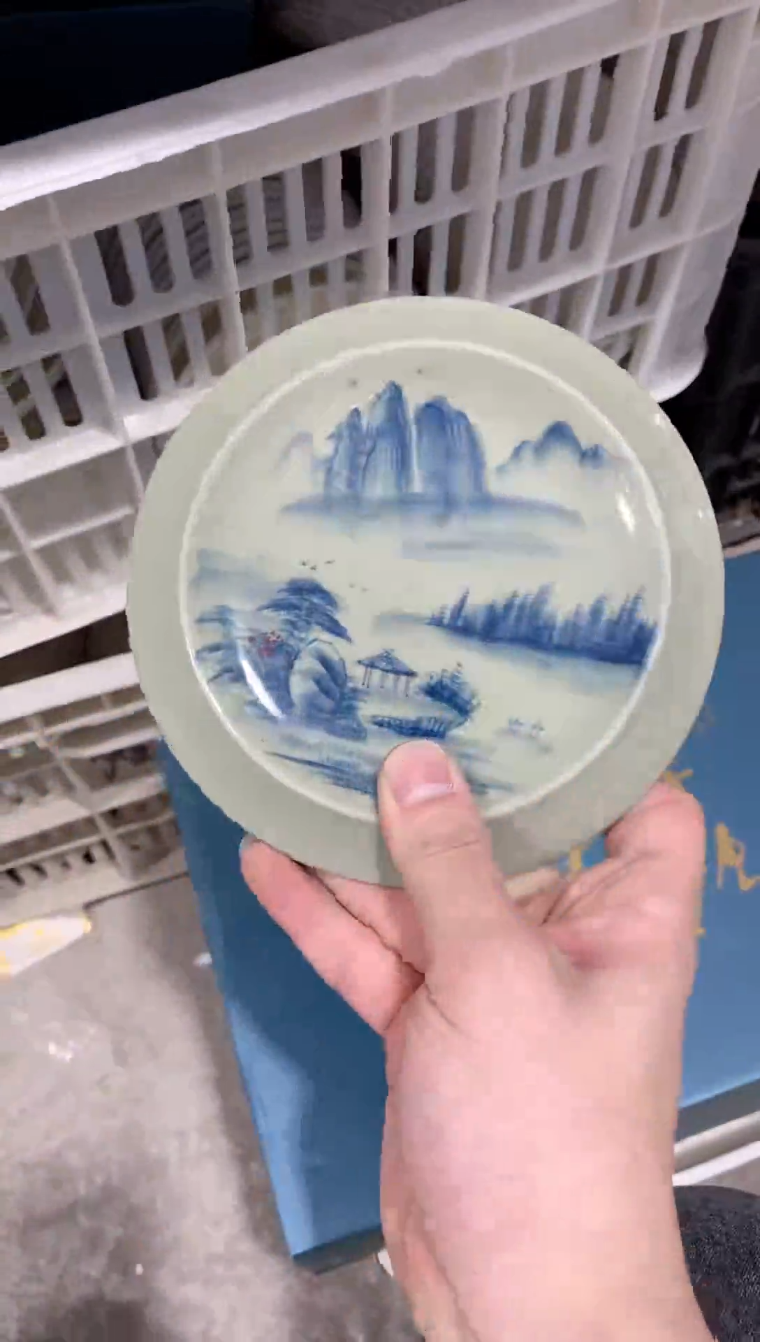 微微瑕疵茶杯茶具盖碗