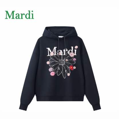 Mardi韩系繁花连帽卫衣冬季通勤机能情侣卫衣宽松MWY2542655