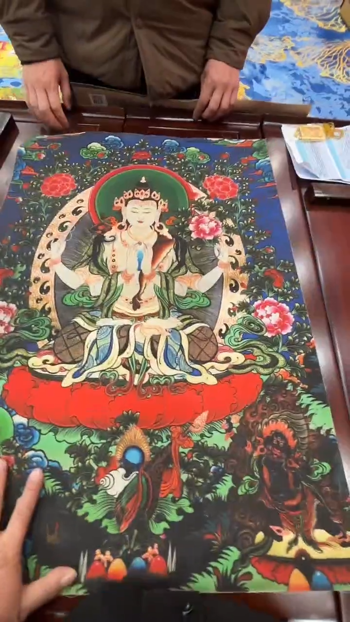 卷轴画唐卡16054