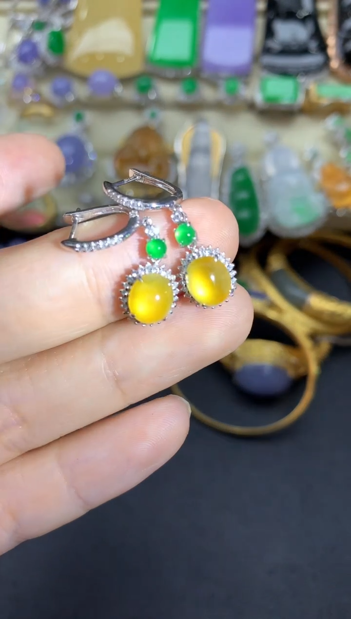 【闪购商品】翡翠颈饰18K金镶嵌647-中国好珍宝