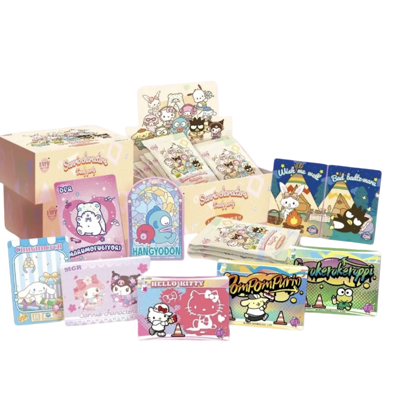 【玩法合集】一起玩 三丽鸥家族潮酷派对畅想包 收藏卡牌盲盒（代拆）