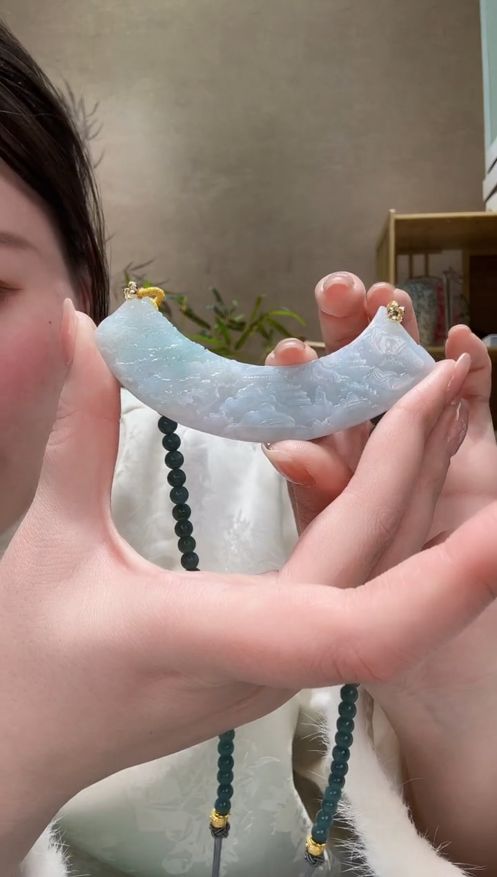 【闪购商品】翡翠颈饰未镶嵌吊坠