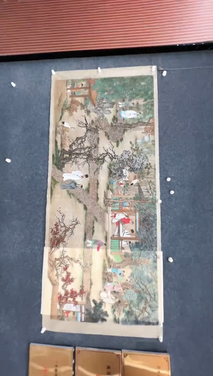 【闪购商品】国画1.23-冯高翔-六尺丝绢-261