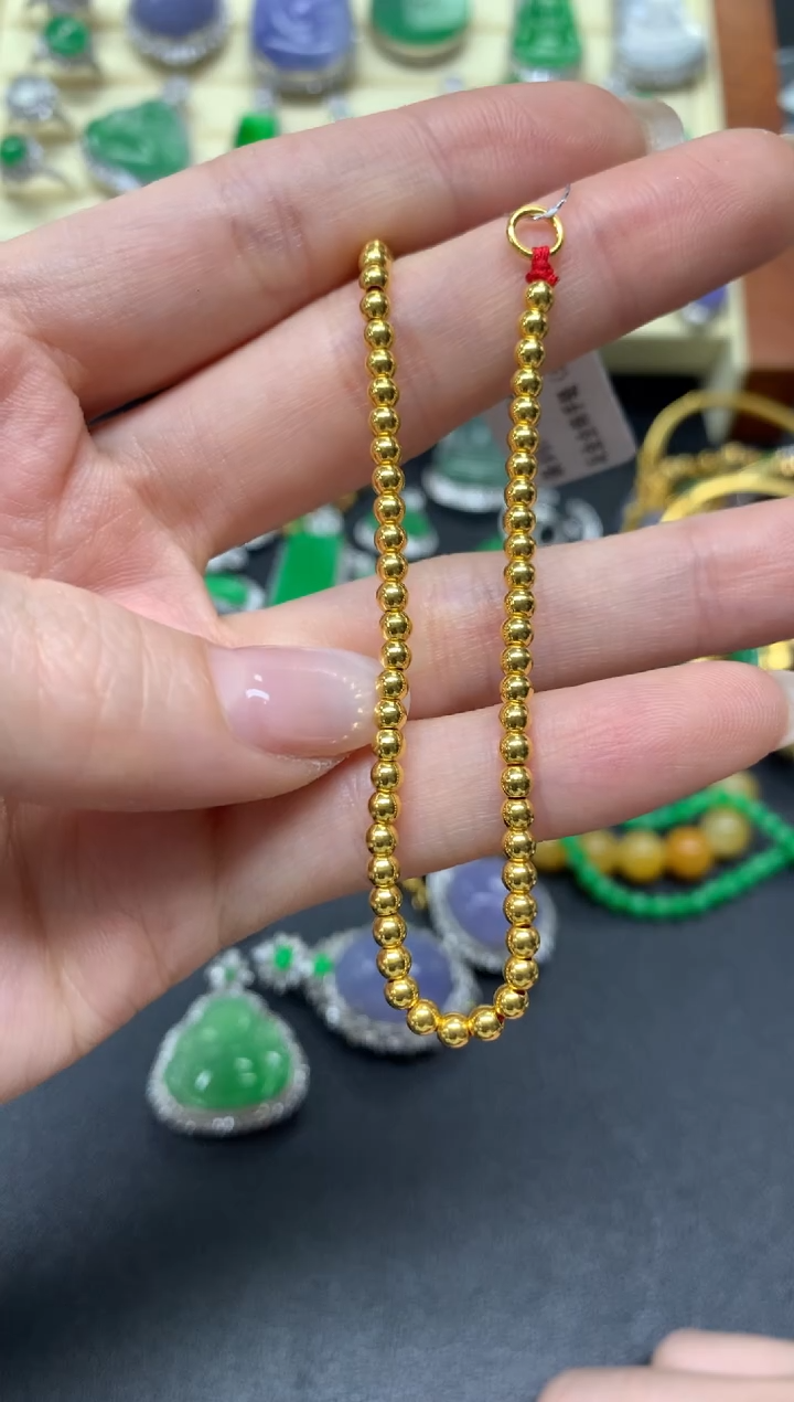 【闪购商品】定制足金手链手链|1500