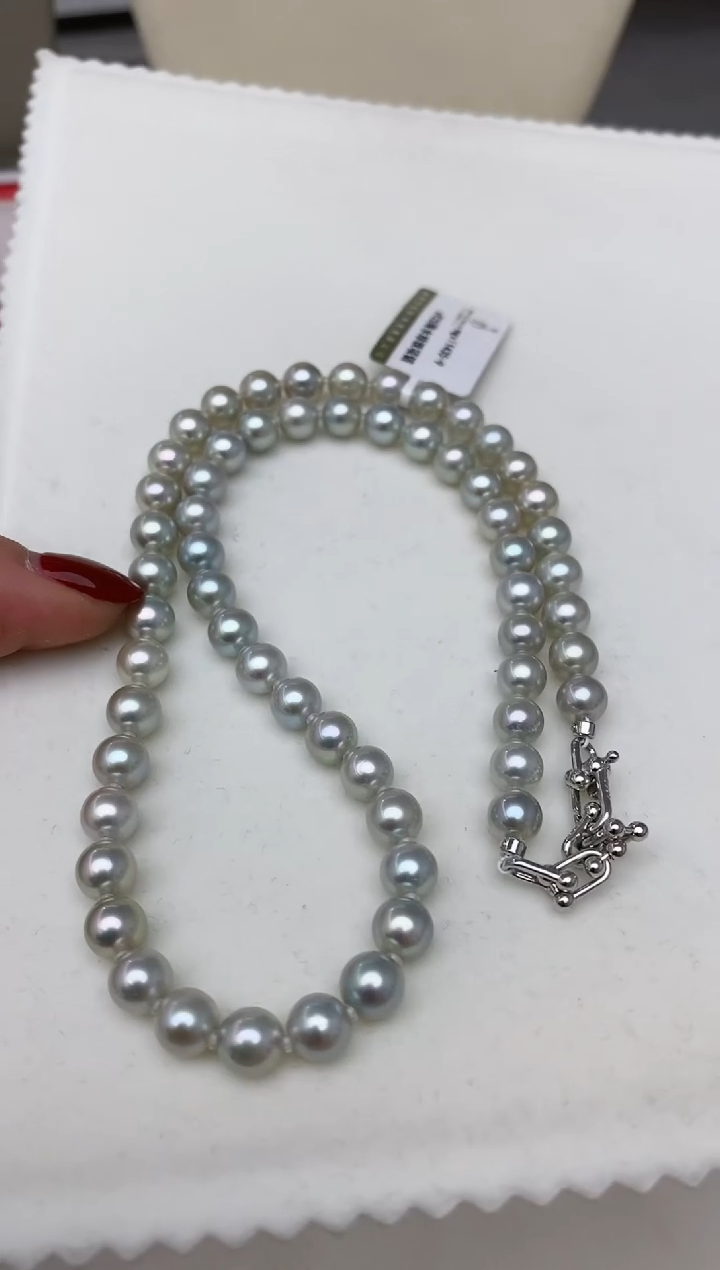 【闪购商品】海水珍珠项链未镶嵌54 6.5-7mm