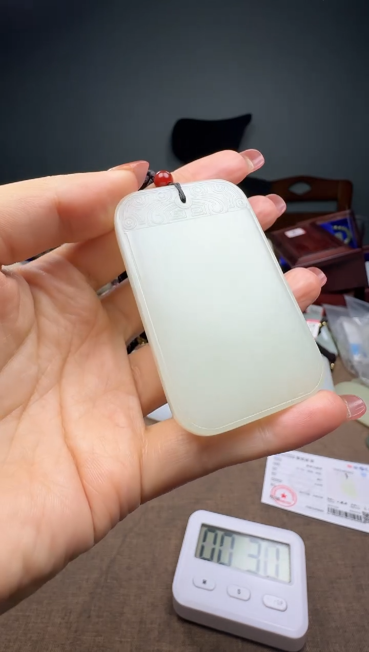 【闪购商品】和田玉颈饰未镶嵌和田玉挂件