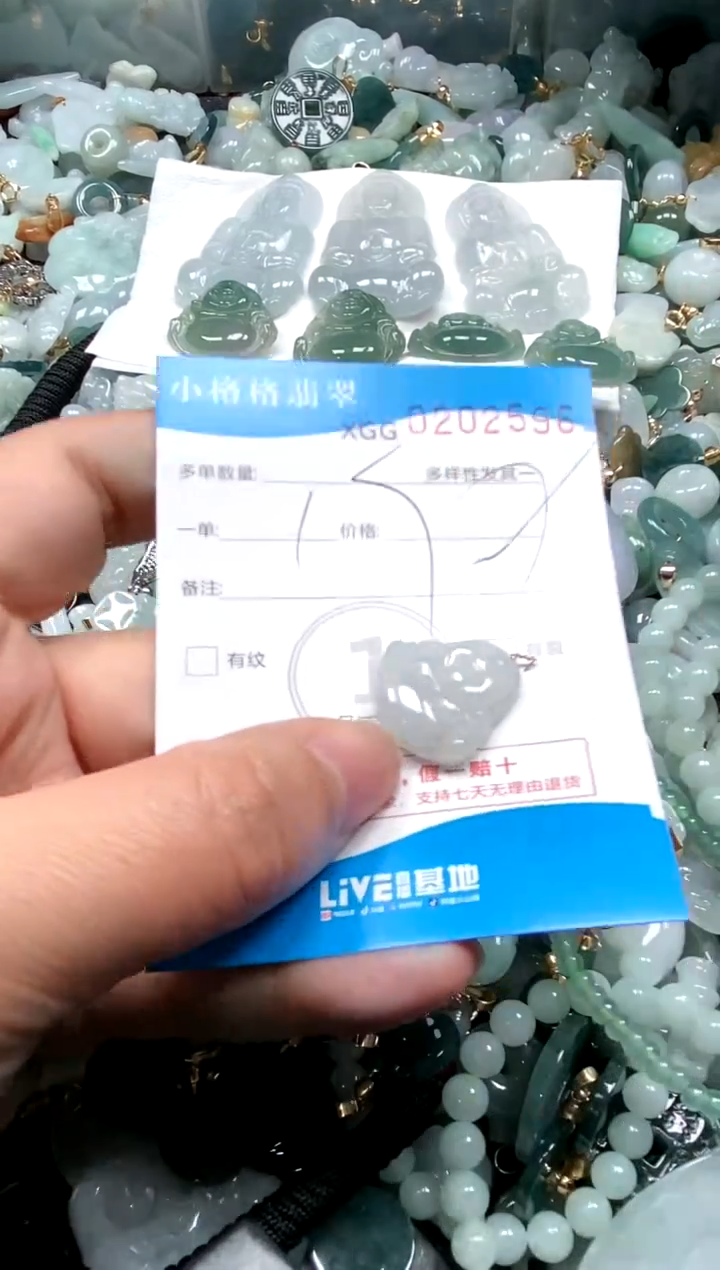 【闪购商品】翡翠颈饰未镶嵌闪购商品0202596