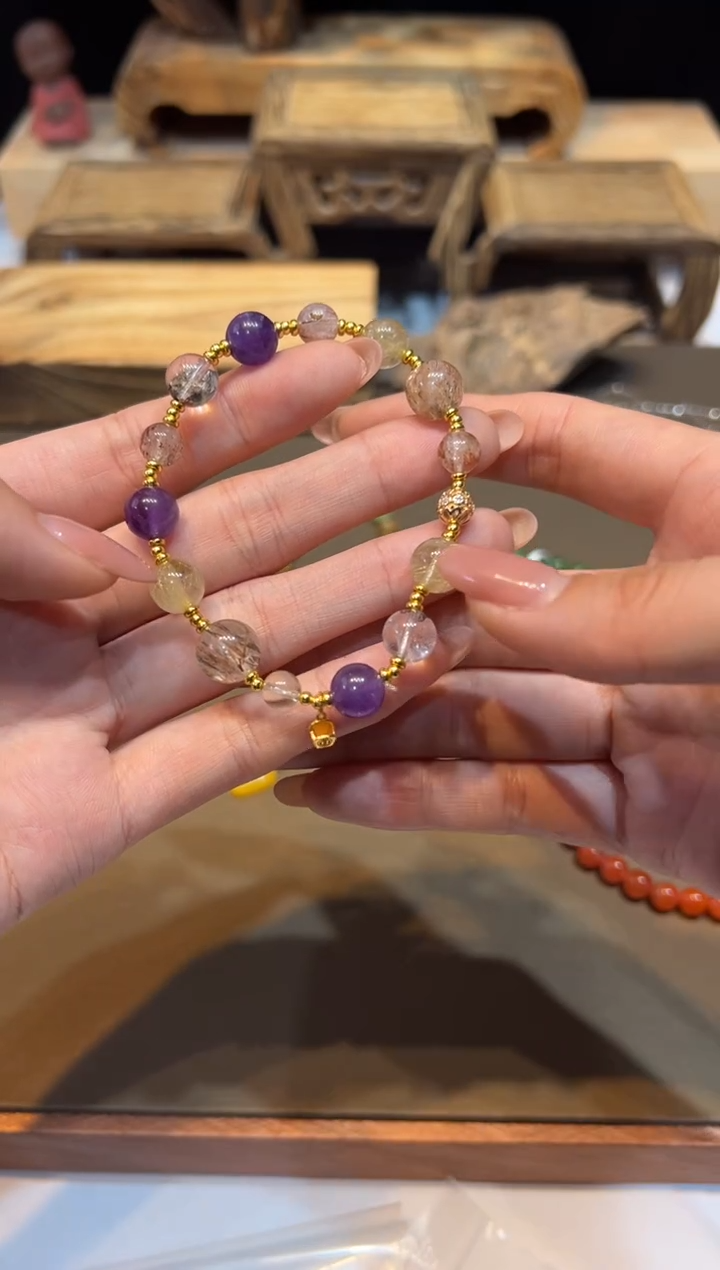 未镶嵌手链水晶手饰@@F5192