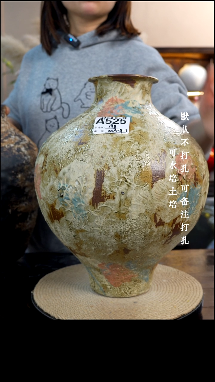 摆件陶瓷525景德镇高档陶瓷花瓶