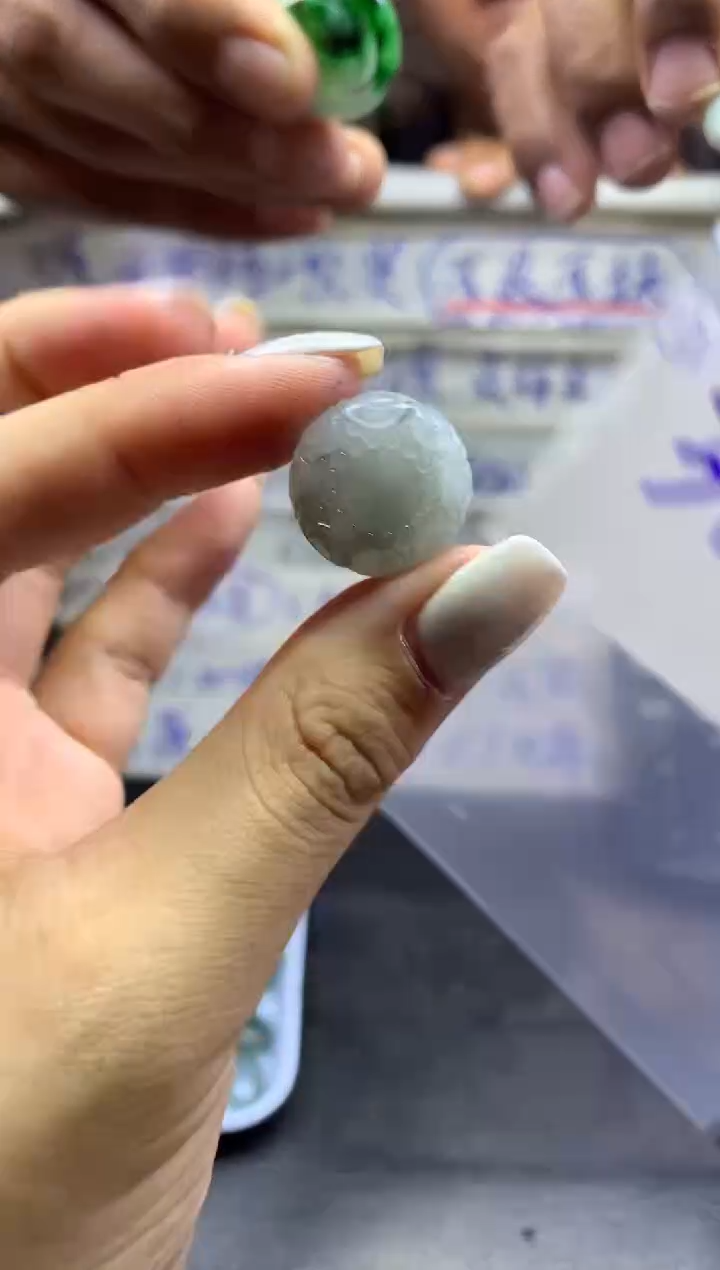 【闪购商品】定制翡翠未镶嵌桶珠39.9元毛货需精抛光发