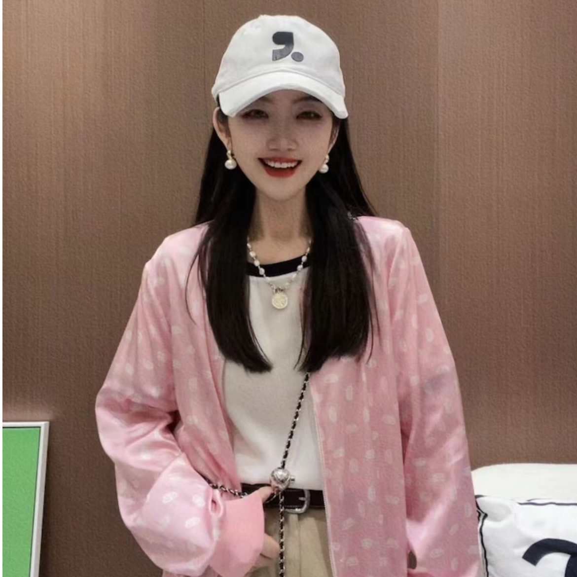 《CHUN》小回形针桑蚕丝外套