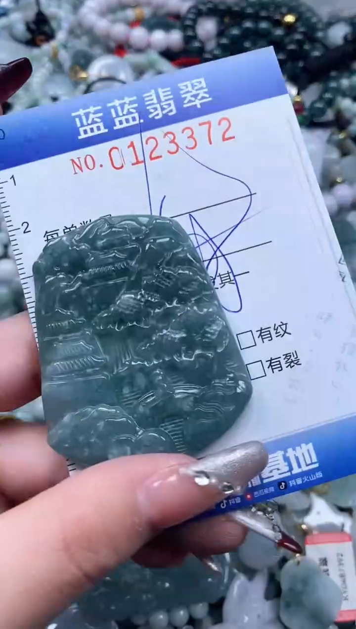 【闪购商品】翡翠颈饰未镶嵌闪购0123372多样性发其一