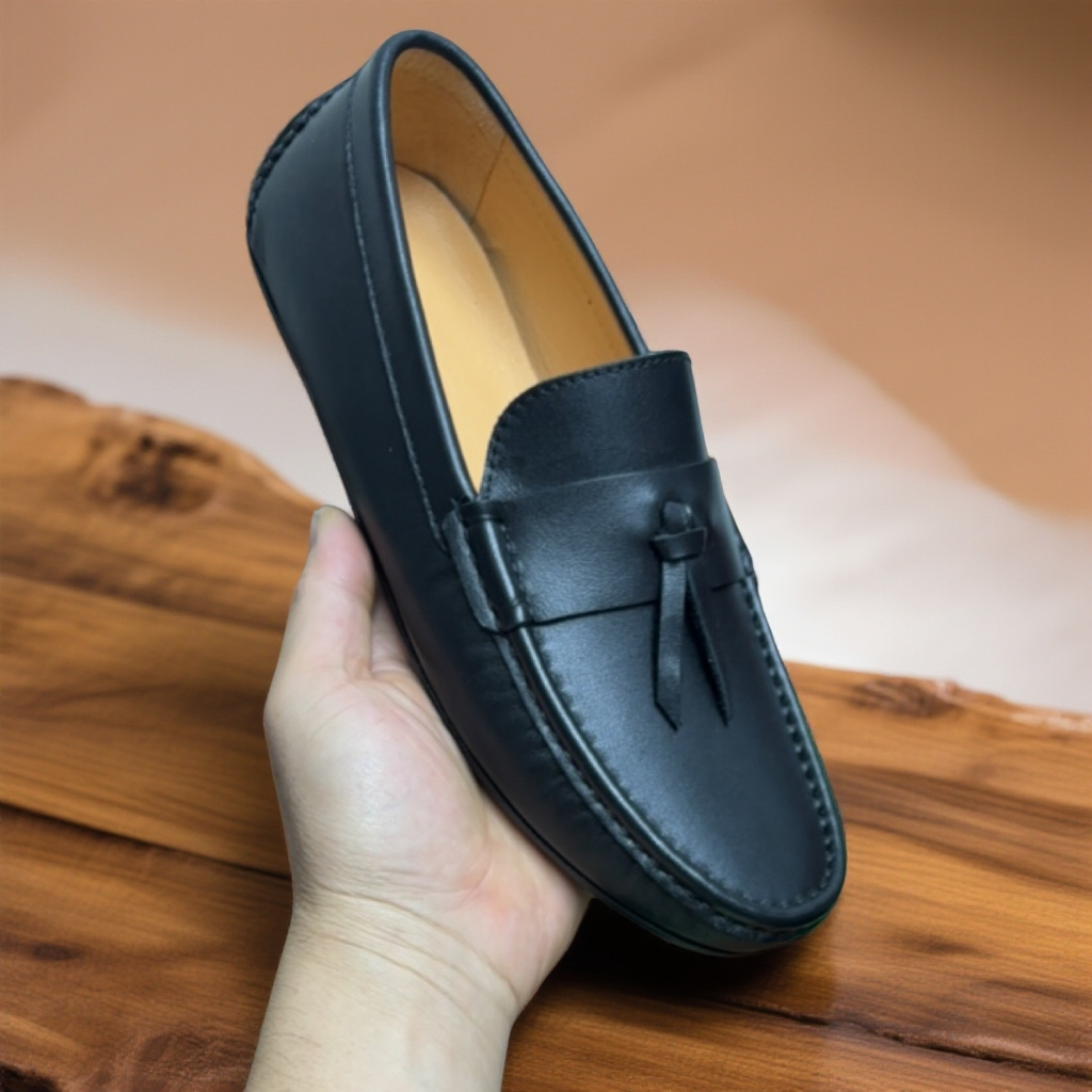 真皮透气一脚蹬英伦风潮流百搭男士豆豆鞋休闲驾车鞋