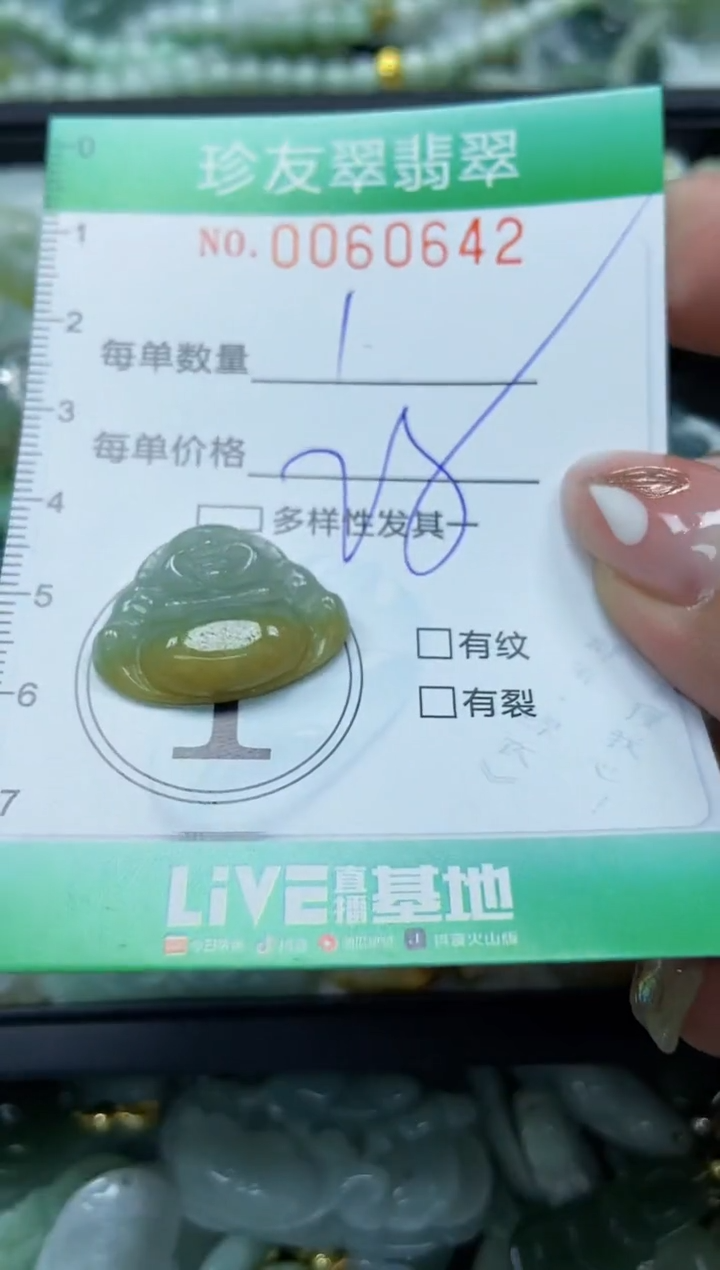 【闪购商品】翡翠颈饰未镶嵌闪购0060642