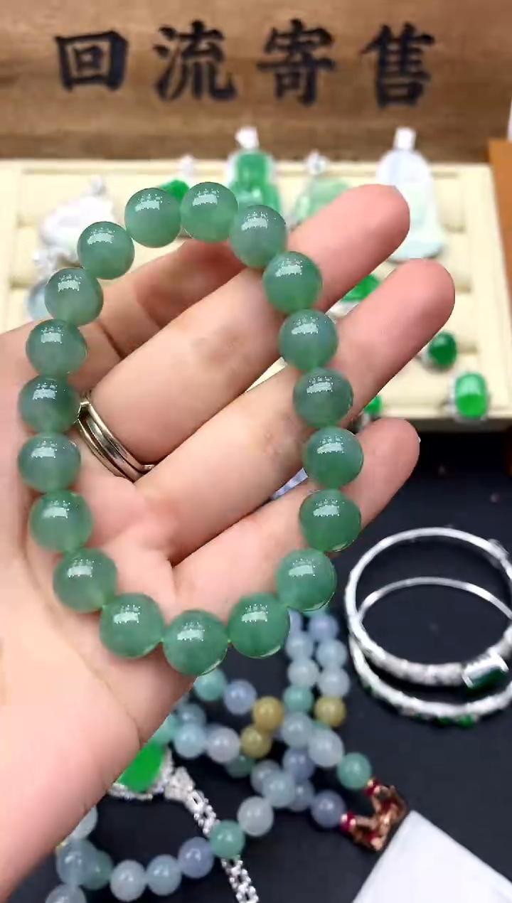 【闪购商品】翡翠手串未镶嵌324-中国好珍宝