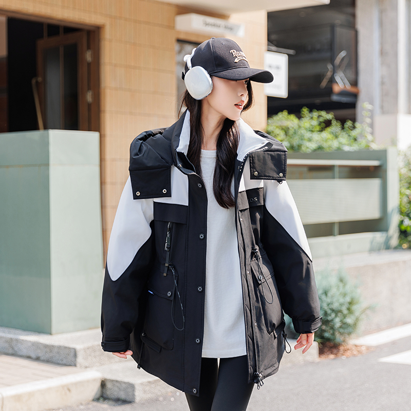 【诺哥专属】2025新款秋冬时尚休闲女款羽绒服E061