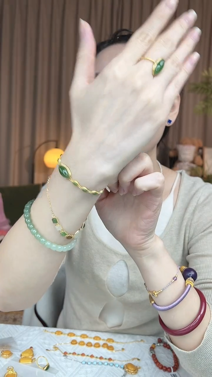 非金属无碧什么玉手链