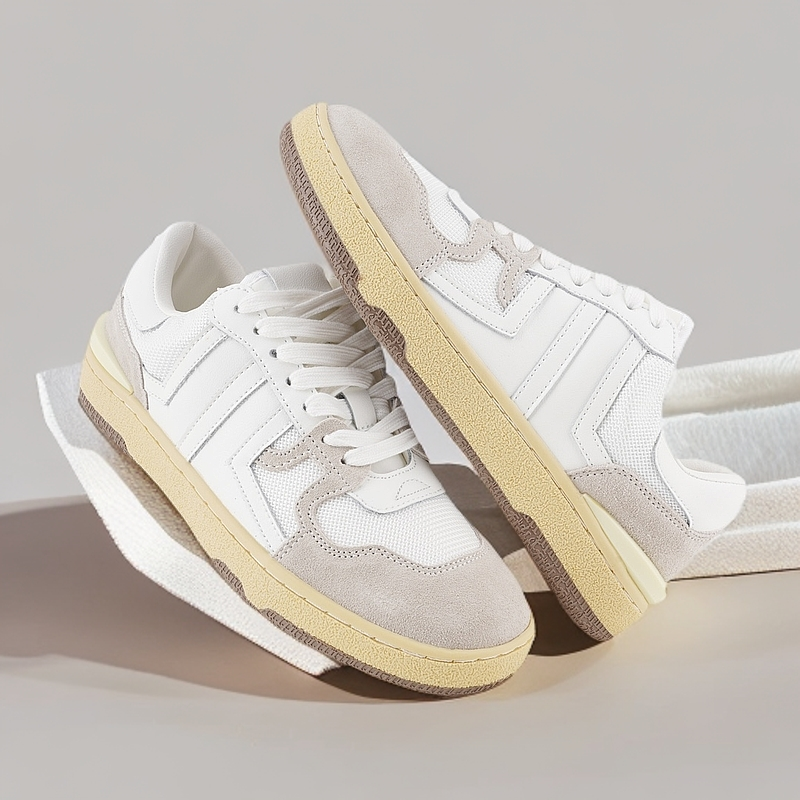 经典德训增高板鞋真皮防滑耐磨阿甘鞋休闲时尚运动鞋潮流百搭板鞋